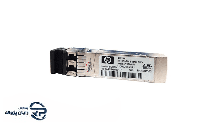 ماژول فیبر نوری اچ پی HPE B-series 16Gb SFP+ Short Wave Transceiver